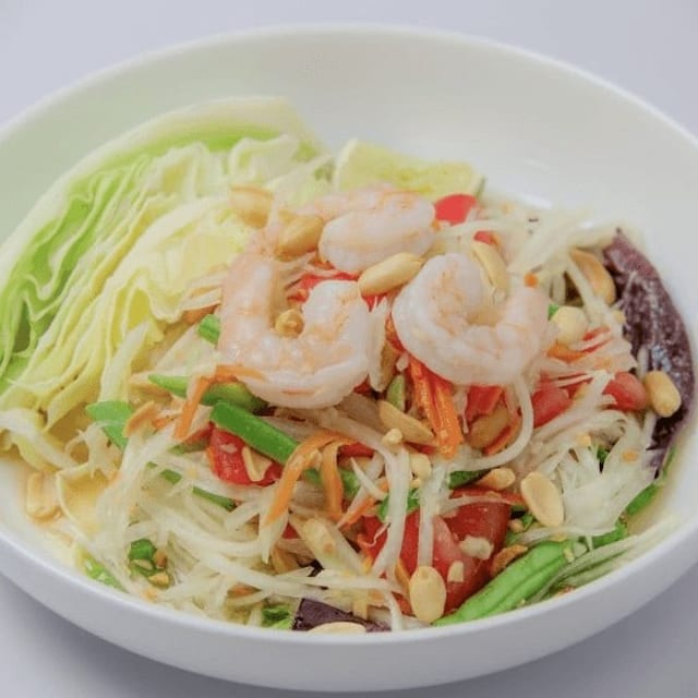 Papaya Salad Tray.