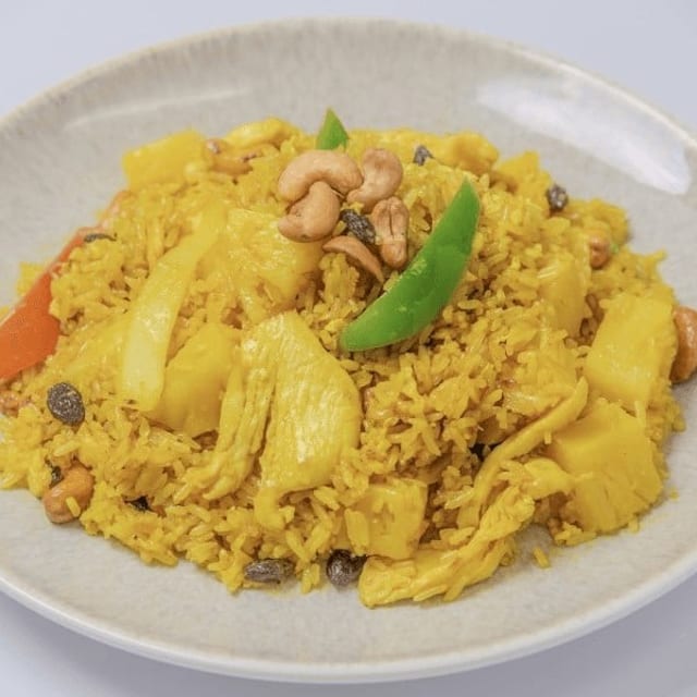 Pineapple Fried Rice Tray.