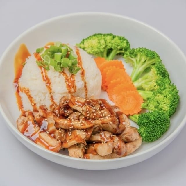 Chicken Teriyaki Rice Bowl.