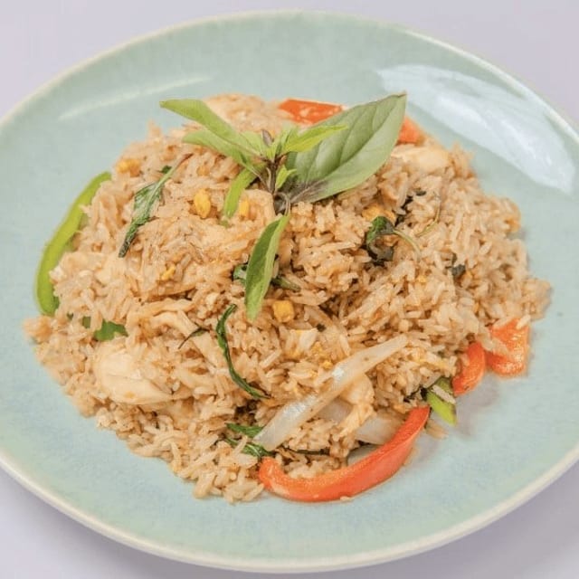 Spicy Basil Fried Tray.