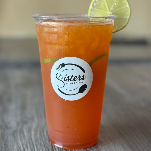Thai lemon Tea.