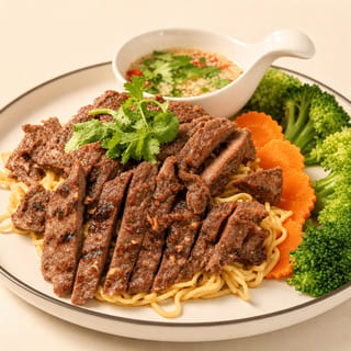 Ribeye Garlic Noodles