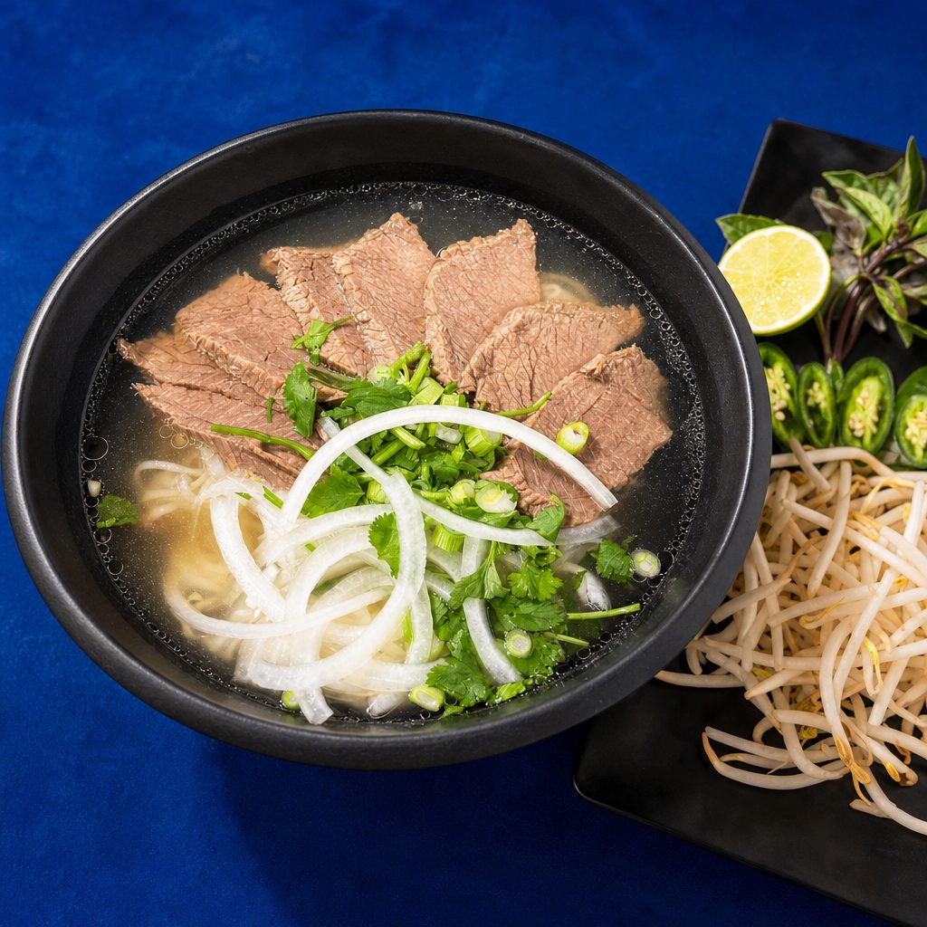Pho Noodle Beef.