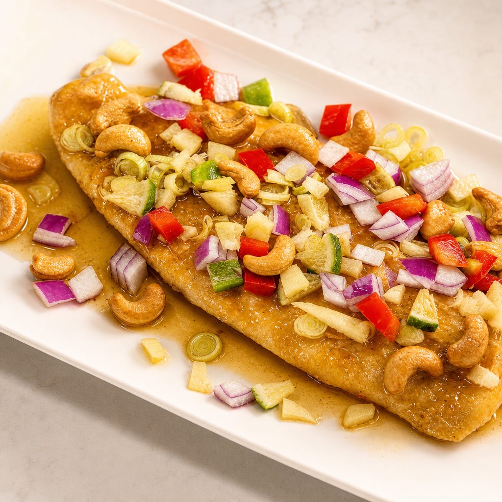 Tamarind Fish and Herbs.