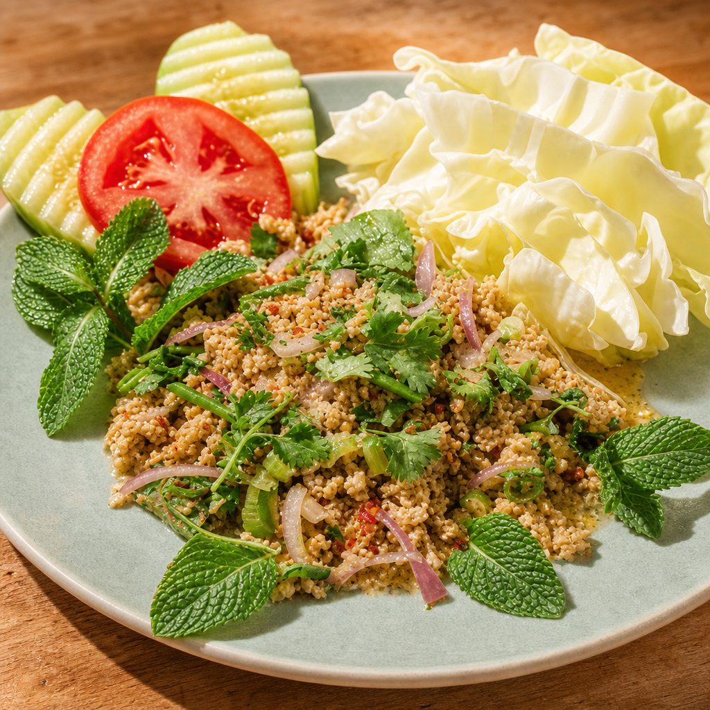 Laab Salad.